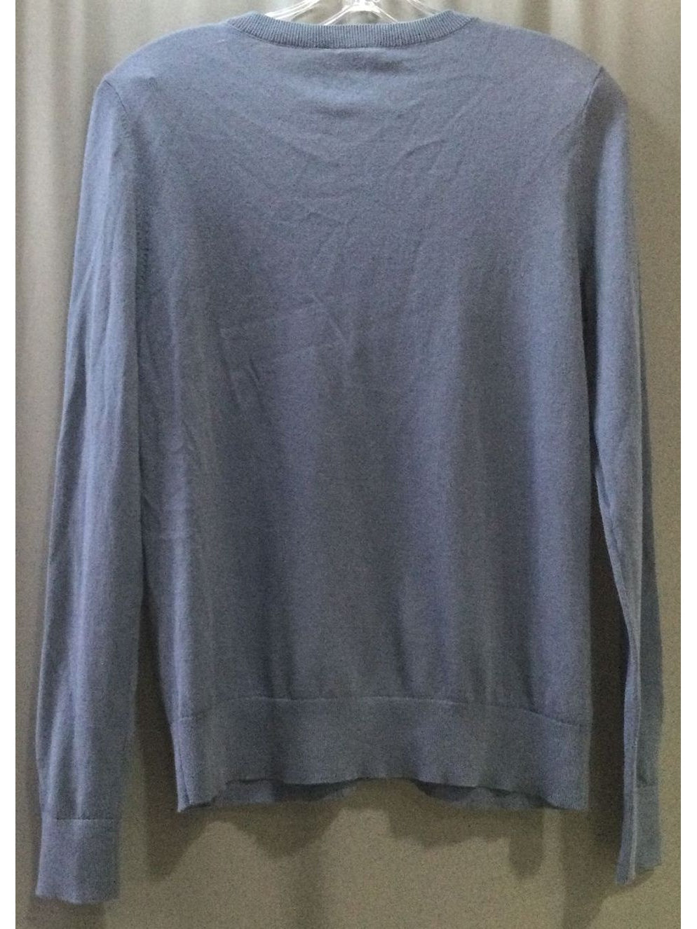 Loft Outlet Blue Buttoned Up Women's Long Sleeve - Size Medium