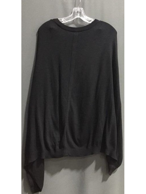 DKNY BLACK Sweater Poncho - Size Large