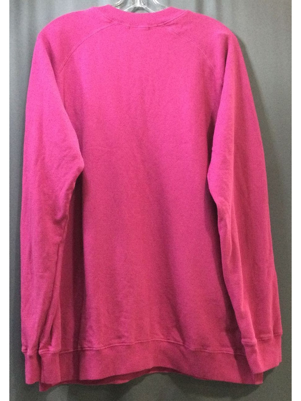 Peloton Pink, Green and White Flower Sweater - Women's Long Sleeve - Size XL