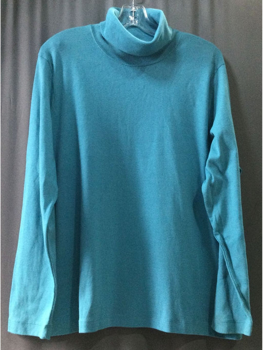 Jones New York Sport Blue Turtleneck Women's Sweater Long Sleeve - Size 2X