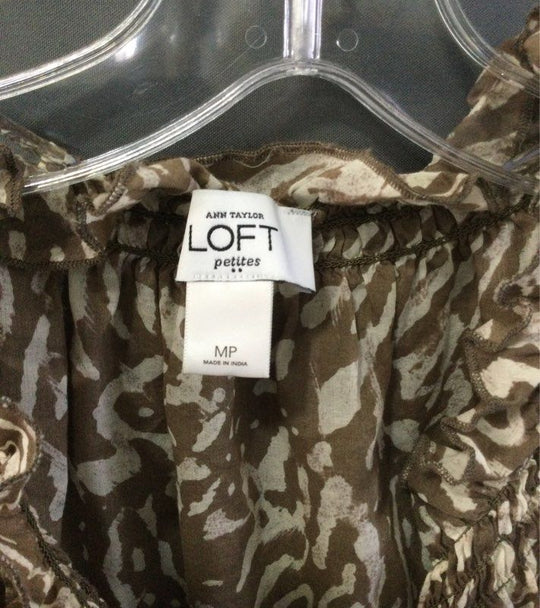 Loft Brown Shirt - Size MP