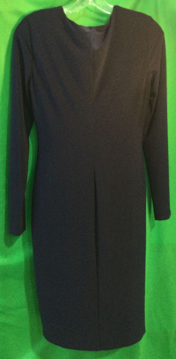 Lauren Ralph Lauren Navy Blue Casual Dress - Size 8 - Ladies