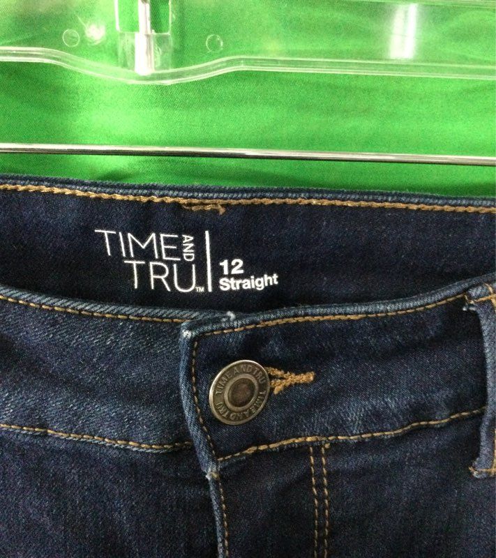 Time and True Blue Pants - Size 12