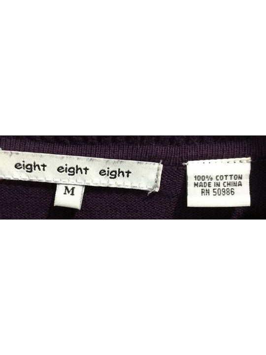 eight eight eight Purple Sweater - Size Medium