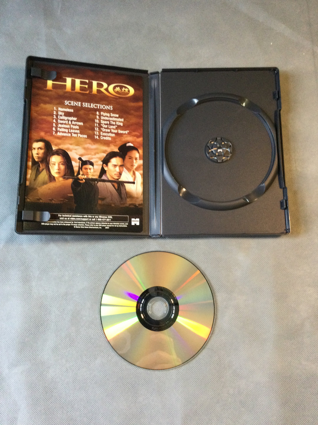 Miramax Home Entertainment Quentin Tarantino Presents Jet Li Hero