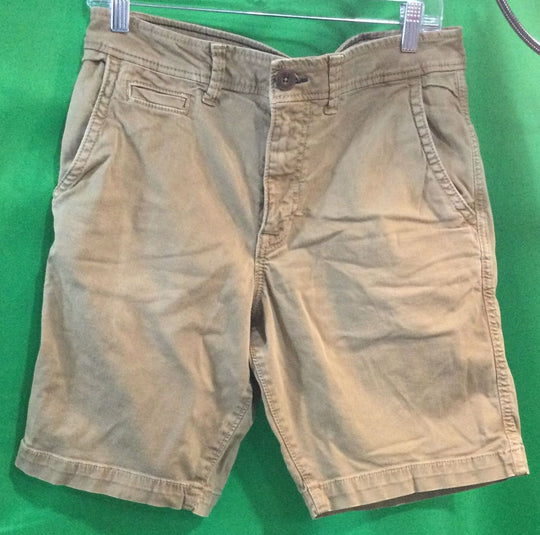 American Eagle Outfitters Brown Cotton Shorts - Size 31 - Men's