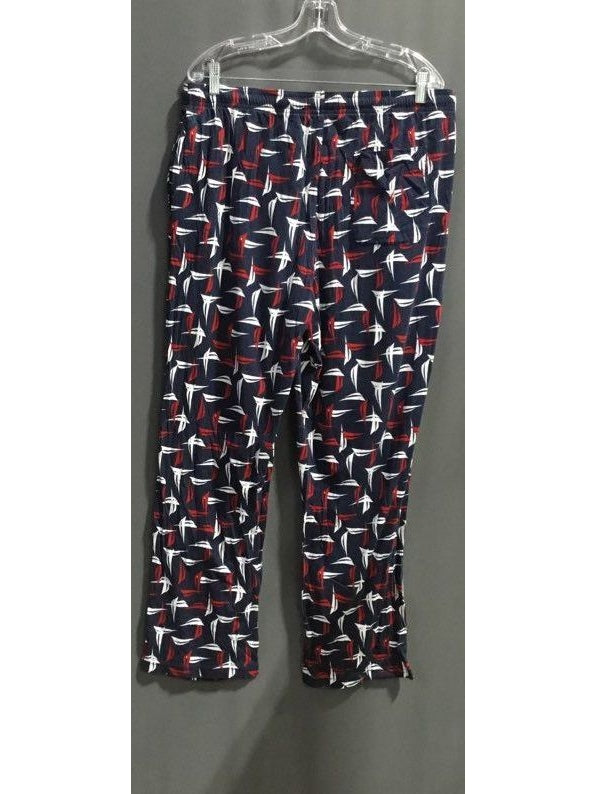 Nautica Blue Red And White Unisex Pajama Pants - Size XL