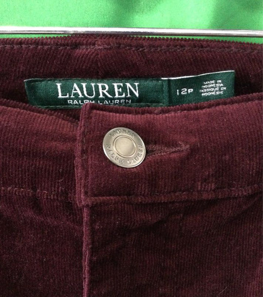 Ralph Lauren Burgundy Pants - Size 12