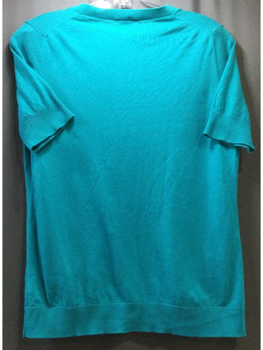 Talbots Green Buttoned-Up - Women's T-Shirt - Size SP