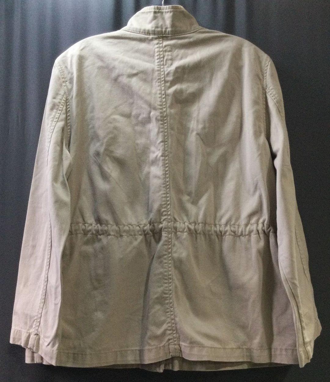 GAP Tan with Front Popper Buttons Jacket - Size Small - Ladies