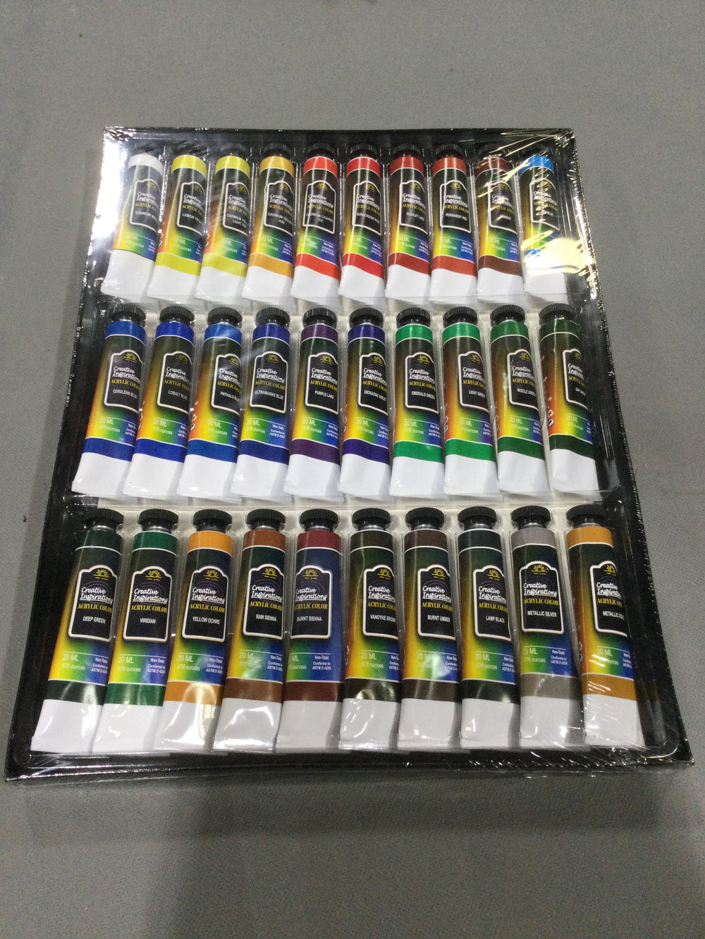 Kaleidoscope Acrylic Paint Set 30  20ml Tubes