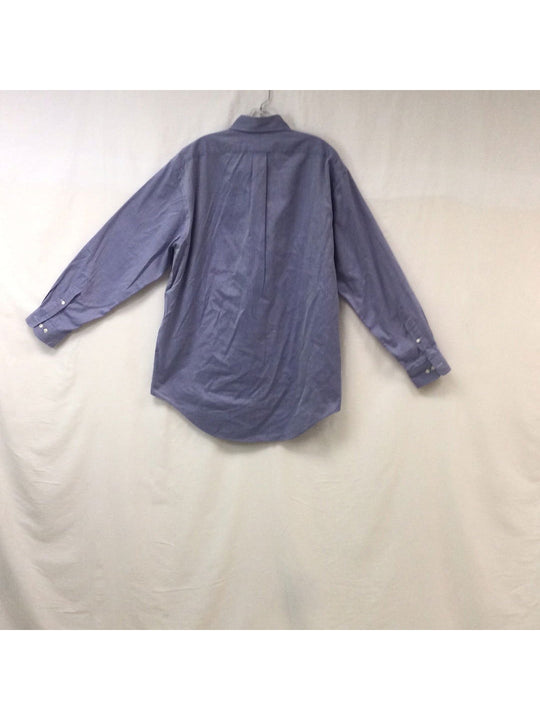 Ralph Lauren Men's Blue Collard Shirt Size 15 1/2 - The Kennedy Collective Thrift - 
