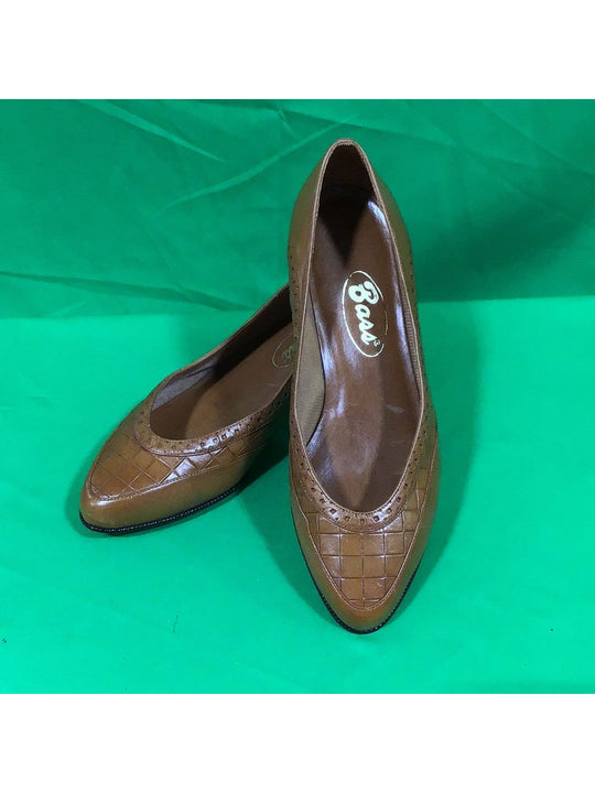 Bass Women's 7 1/2 Brown Slip On Shoes - In Box - The Kennedy Collective Thrift - 