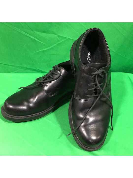 Deer Stags Men's 10 1/2 W Black Dress Shoes in Box - The Kennedy Collective Thrift - 