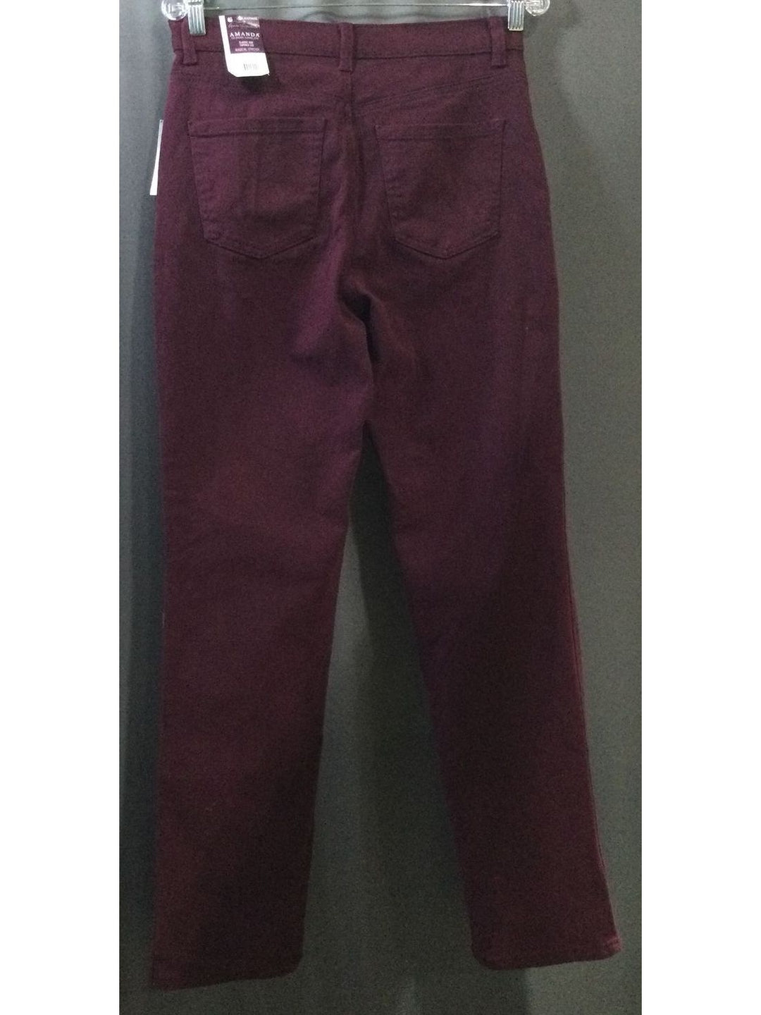 Gloria Vanderbilt Women's Long Purple Jeans Pants - Size 8