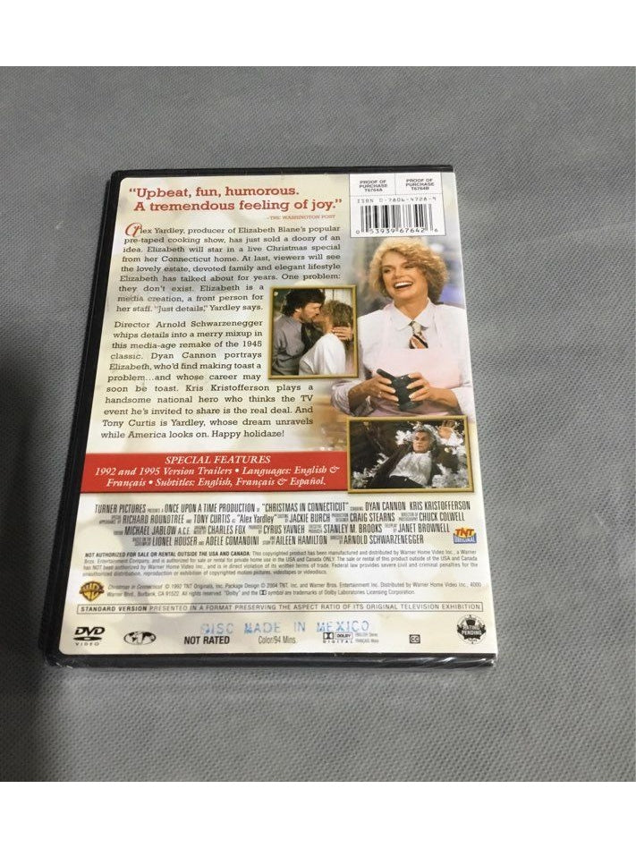 Warner Brother's Christmas In Connecticut DVD