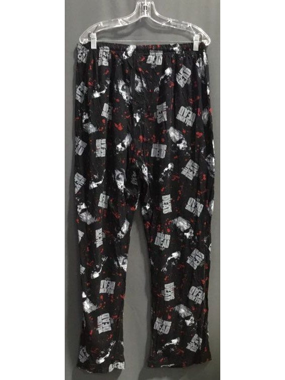 AMC Unisex Red And White Pants - Size XL