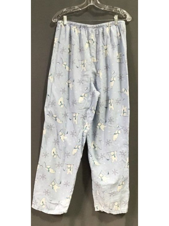 Blue With Polar Bears Pajama Pants - Size Large