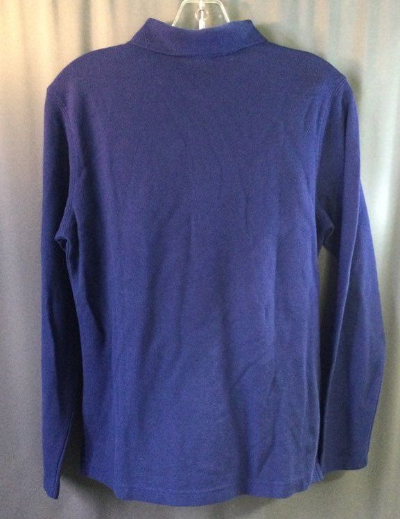 L. L. Bean Blue Women's Polo Shirt - Size S