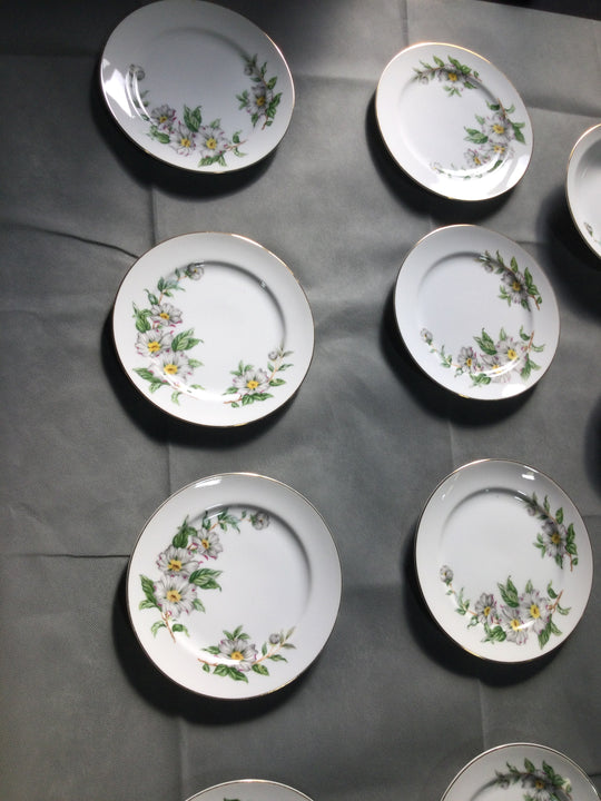 Hira Fine China Dinner Set of 45 Pieces