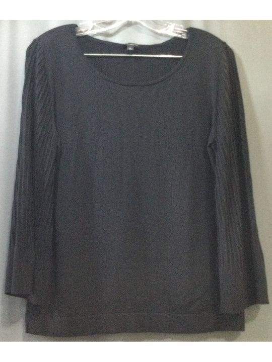 Talbots Black Women's Long Sleeve - Size L - Large