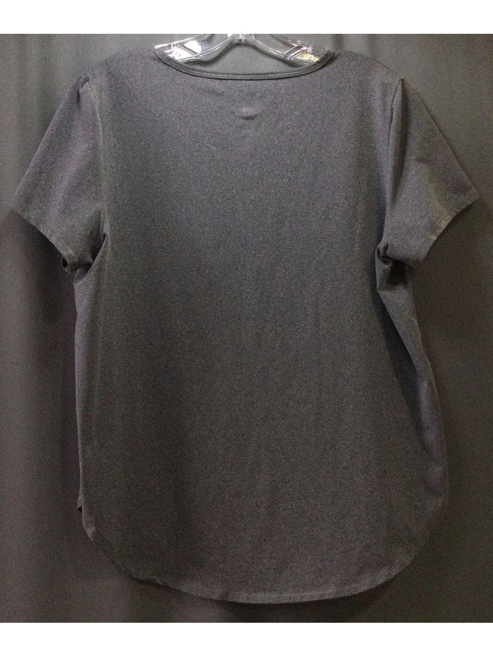 All In Motion Dark Grey Scoop Neck Women's T-Shirt - Size L - Large