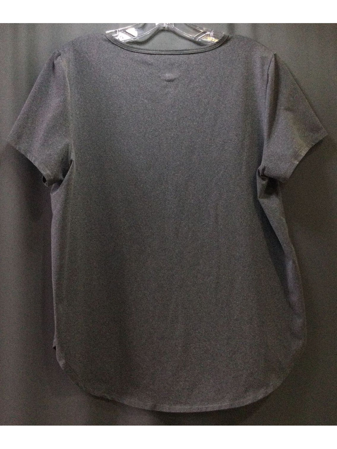 All In Motion Dark Grey Scoop Neck Women's T-Shirt - Size L - Large