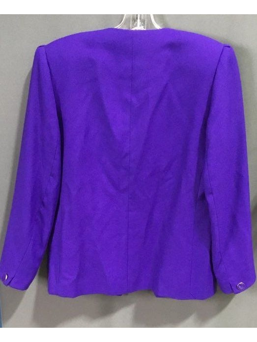 SUITSME Purple Skirt Suit Set - Size XS