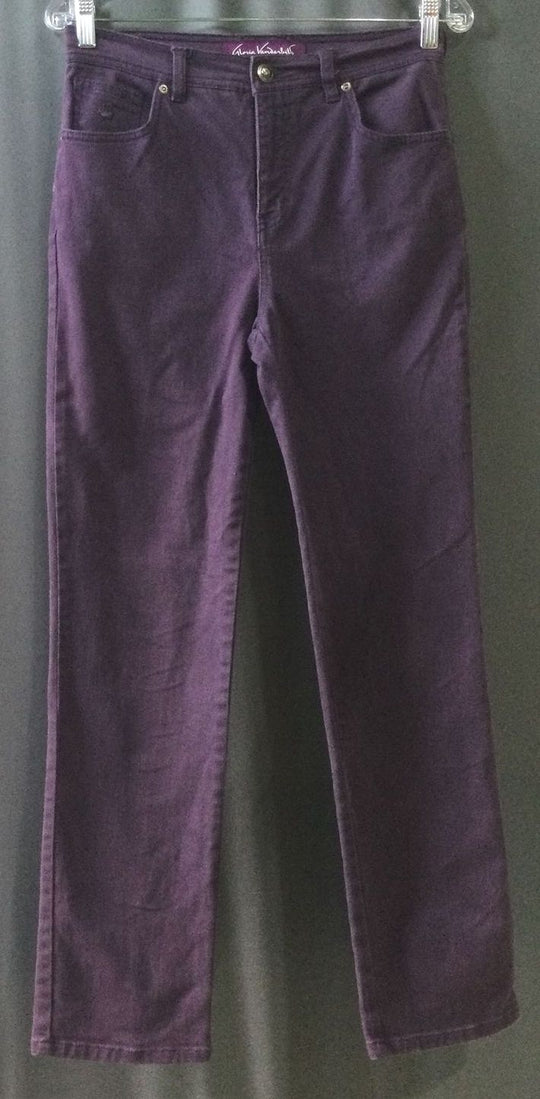 Gloria Vanderbilt Women's Purple Jeans Pants - Size 4