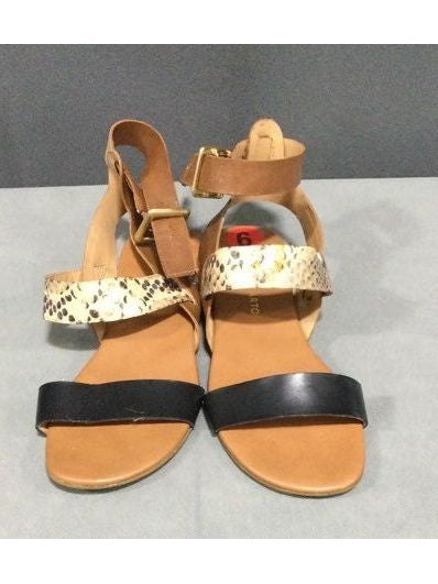 Franco Sarto Multicolor Flip Flop Dress Shoe Women 9.5 - In Box