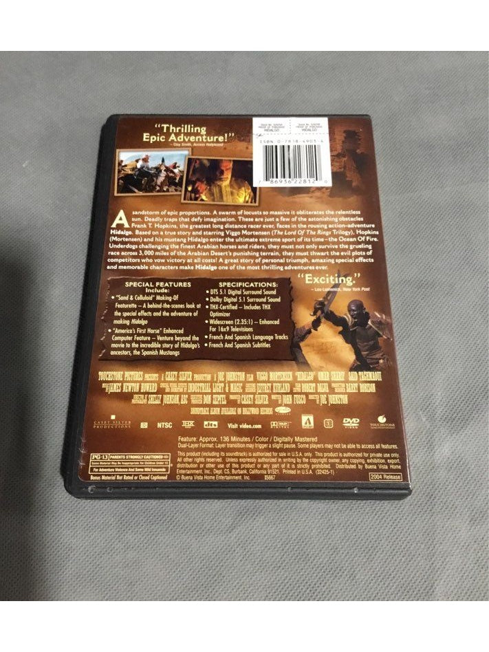 Touch Stone's Home Entertainment Hidalgo Widescreen DVD