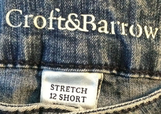 Croft & Barrow Blue Jeans - Size 12 - Short - Stretch - Ladies