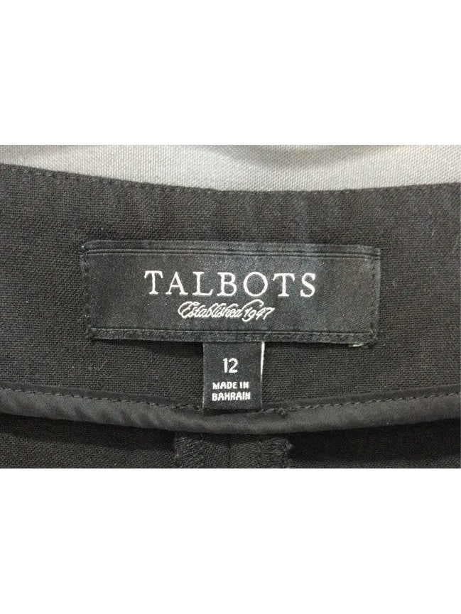 Talbots Black Women's Pants - Size 12