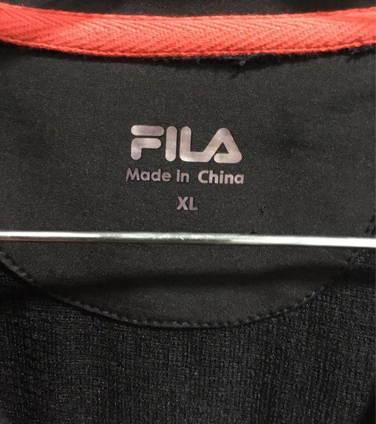 FILA Red And Black Coat - Size XL