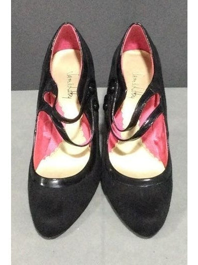 Sam & Libby Black Slip-On Dress Shoe Women 6.5