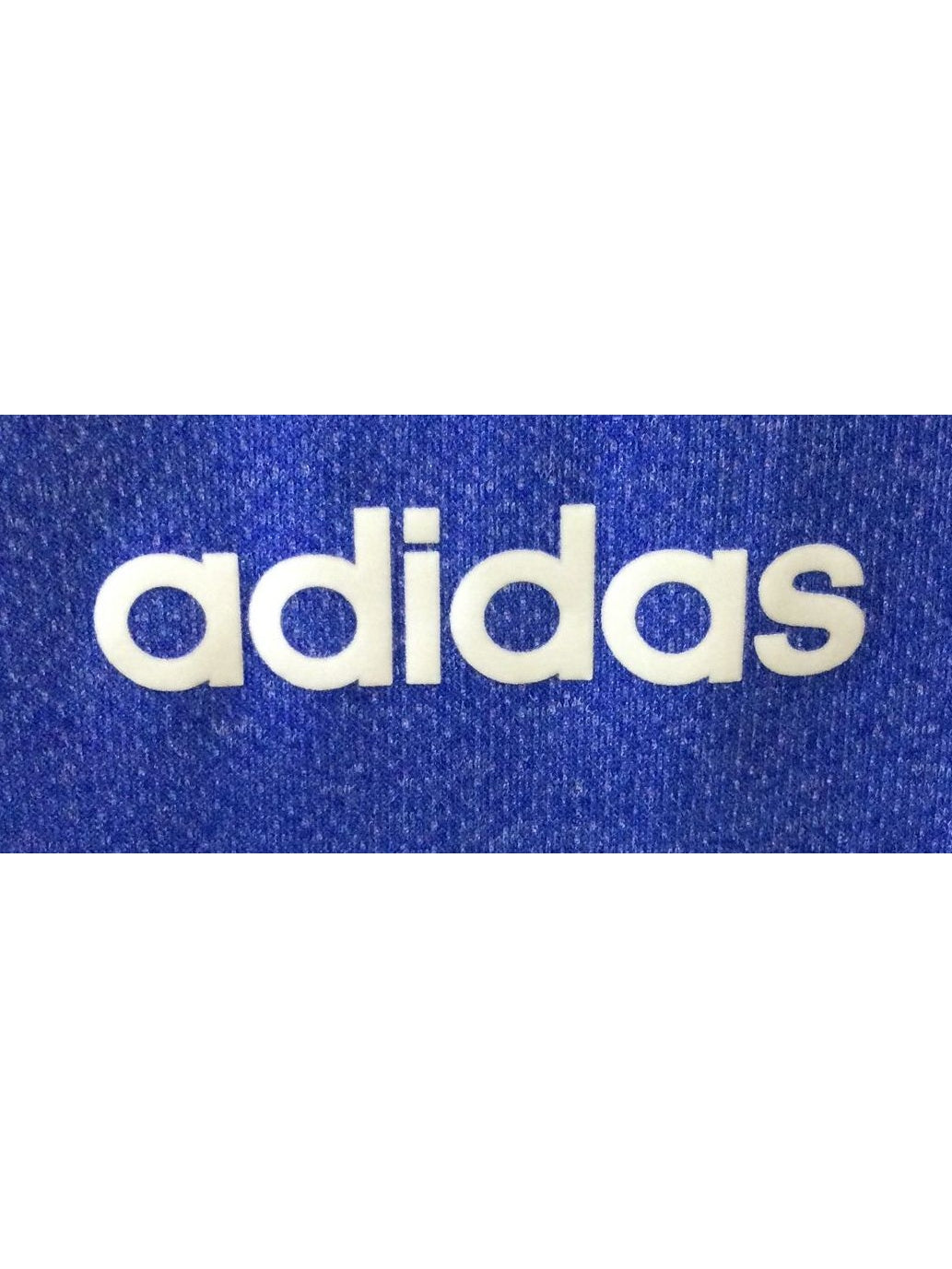 Adidas Blue and White T-Shirt - Size Small - Men's