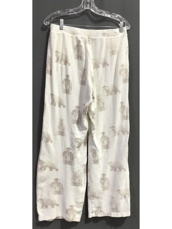 Aerie White With Polar Bears Pajama Pants - Size Medium