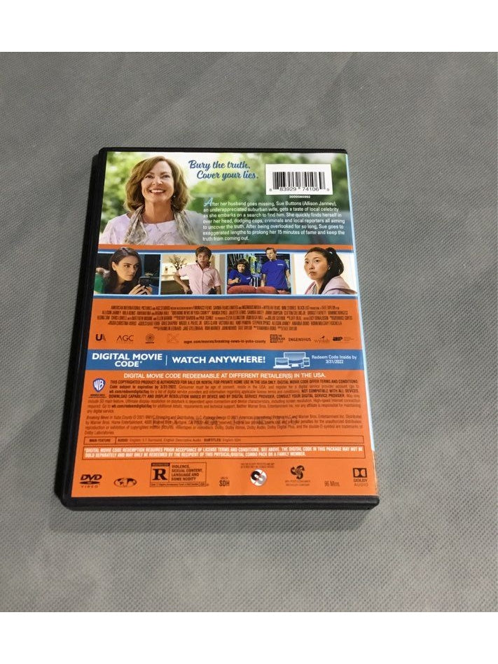 Warner Brother's Breaking News DVD+Digital Code