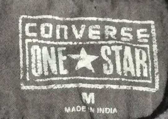 Converse One Star Gray Men's Sweater - Size M