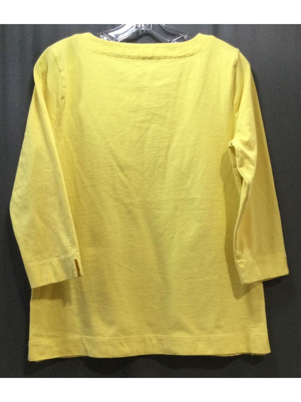 Talbots Yellow Women's T-Shirt - Size M - Medium