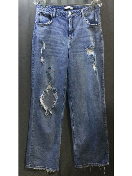 SO Blue Ripped Design Pants - Size 13