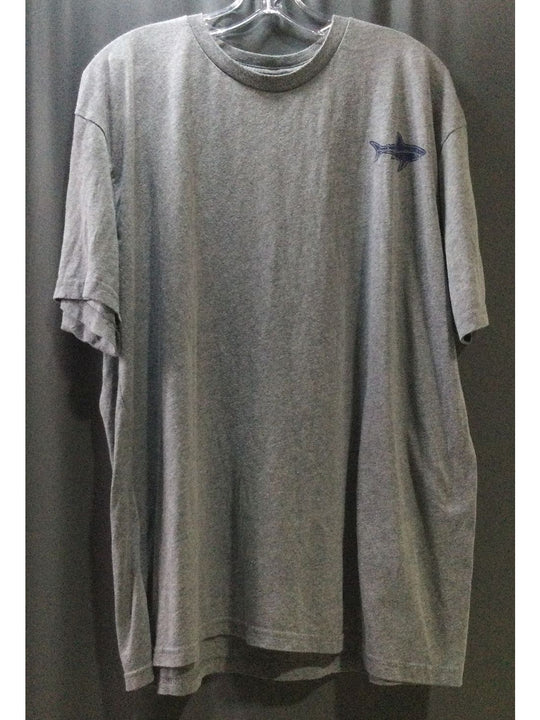 Next Level Apparel Grey and Blue T-shirt - Size XXL - Men's