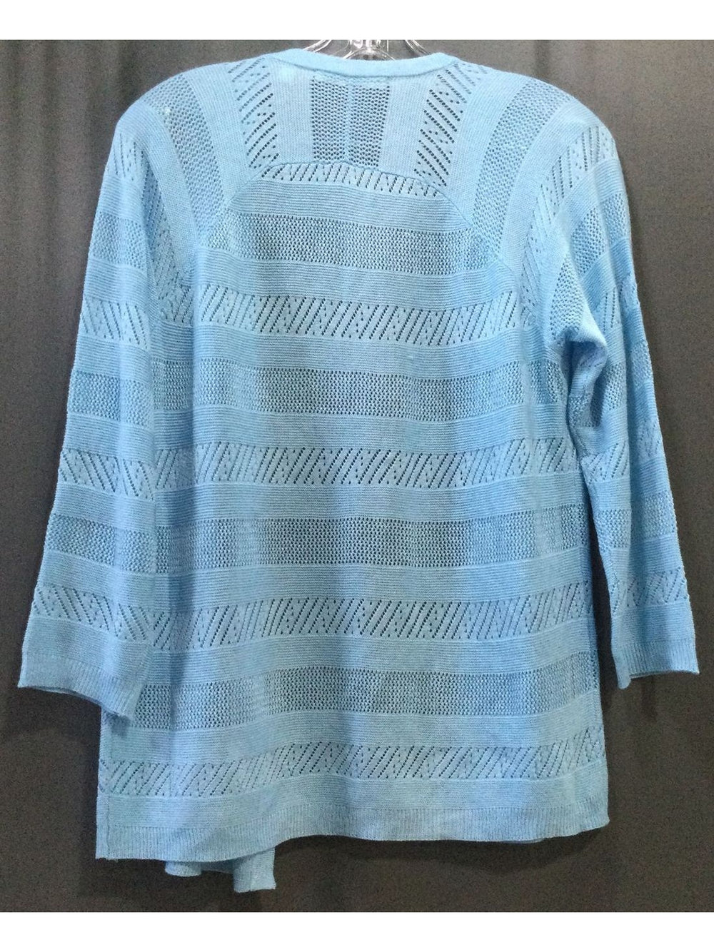 Cyrus Blue Cardigan Pullover Women's Long Sleeve - Size M - Medium