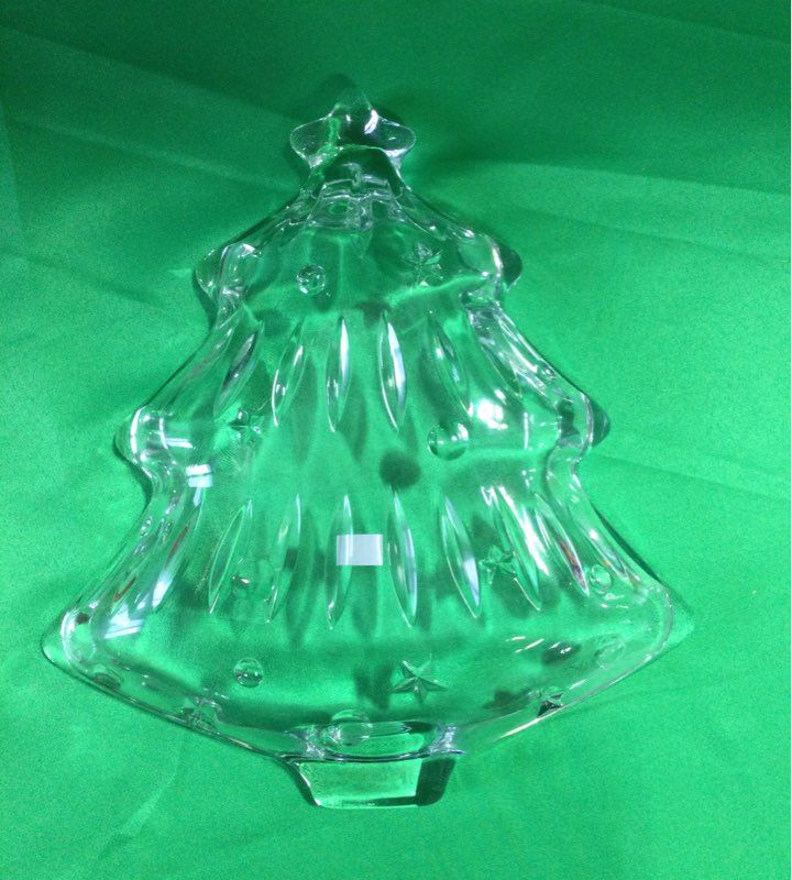 Studio Nova Clear Christmas Tree Serving Tray - In Box