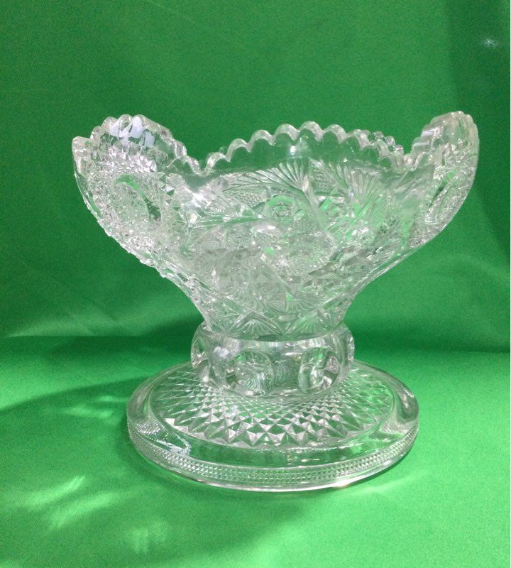 Clear Sun Glass Candy Dish