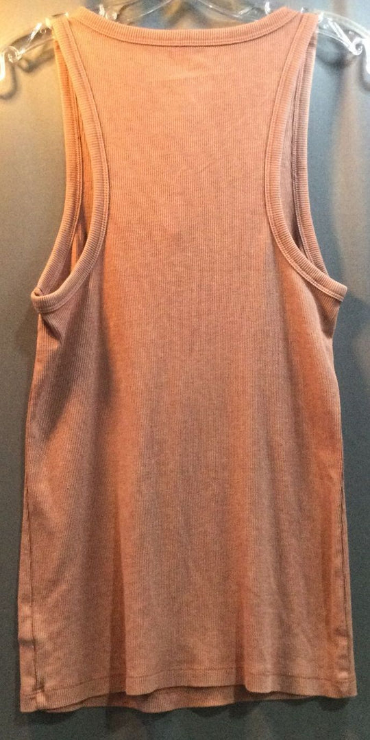 Aerie Pink Small Cotton Striped Tank Top - Size XL - Ladies