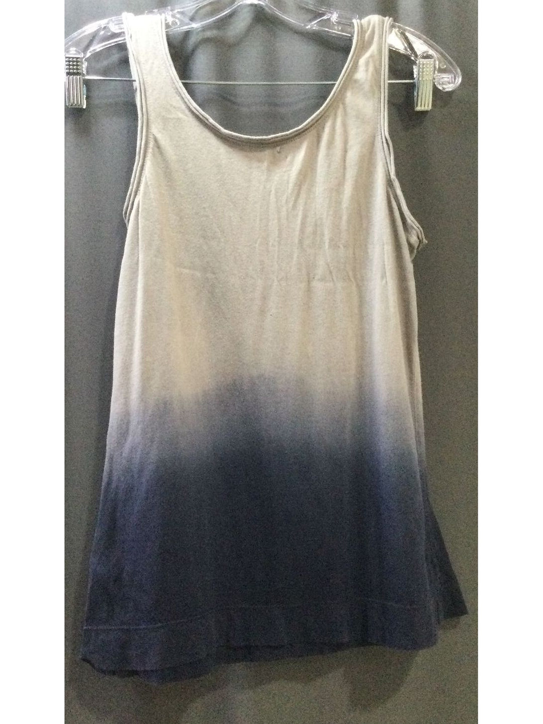 Calvin Klein Jeans Blue and Grey Two-Toned Tank Top - Size Small - Ladies