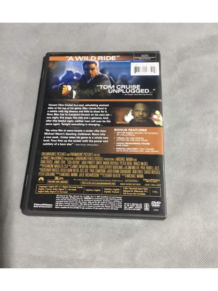 Paramount Picture's Collateral DVD