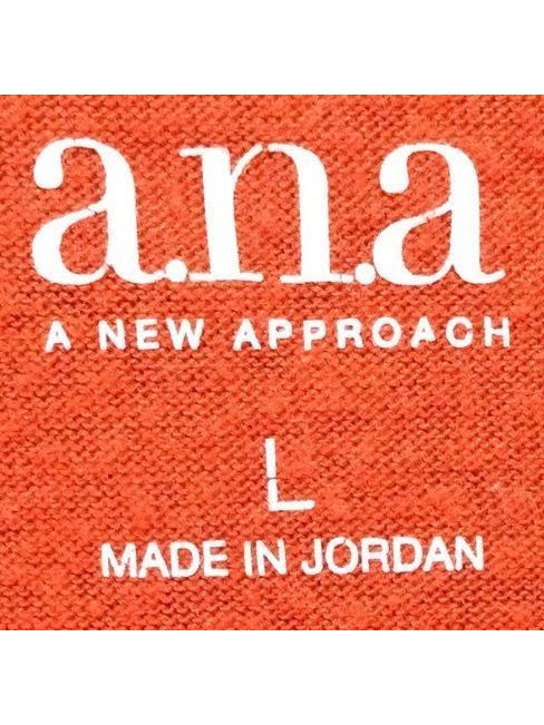 a.na - A New Approach Orange T-Shirt - Women's - Size L