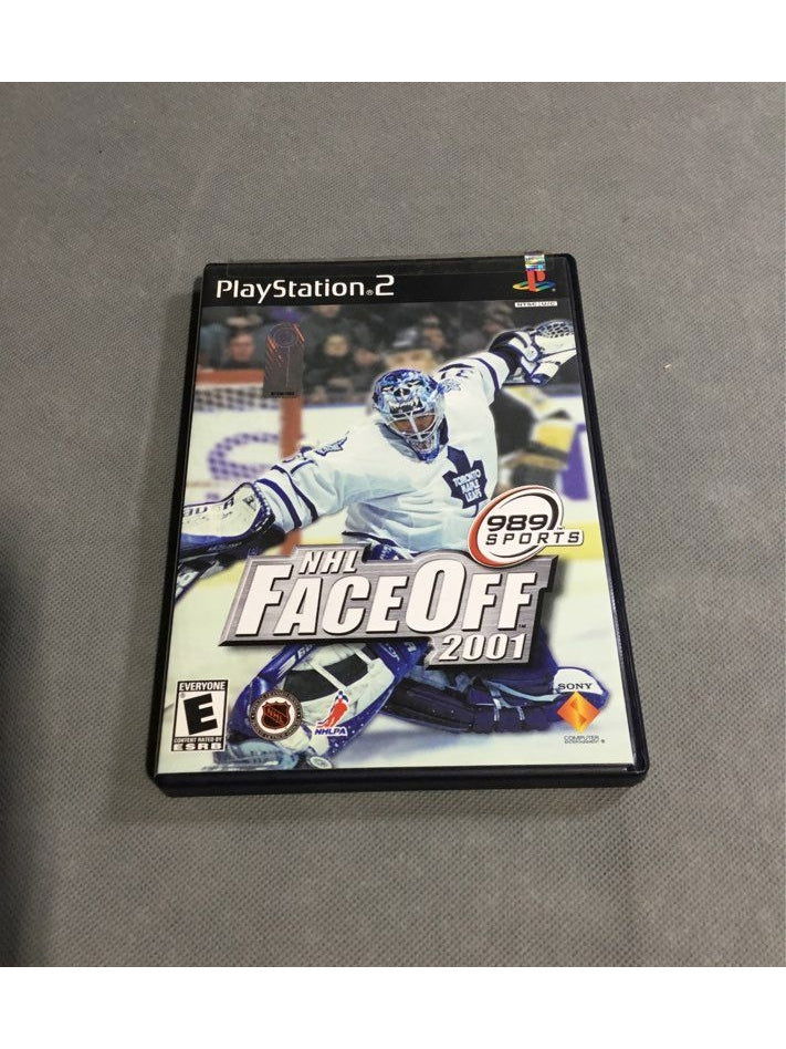 989 Sports NHL FaceOff 2001 PlayStation 2 - The Kennedy Collective Thrift - 